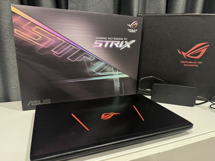 🔥 ASUS ROG STRIX GL553VD | i7-7700HQ | GTX 1050 4GB | RAM 24GB | RGB Keyboard | 15.6” FHD รูปที่ 5
