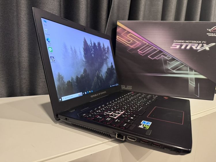 🔥 ASUS ROG STRIX GL553VD | i7-7700HQ | GTX 1050 4GB | RAM 24GB | RGB Keyboard | 15.6” FHD รูปที่ 2