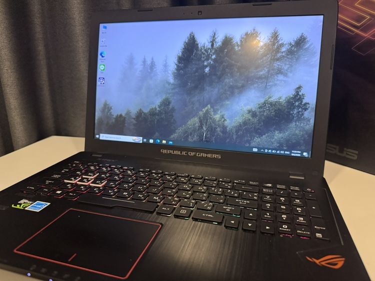 🔥 ASUS ROG STRIX GL553VD | i7-7700HQ | GTX 1050 4GB | RAM 24GB | RGB Keyboard | 15.6” FHD รูปที่ 4