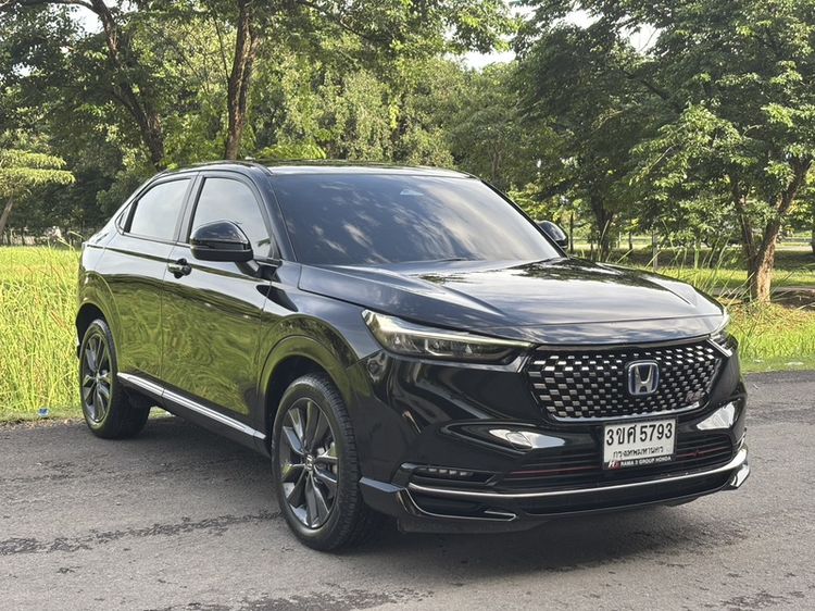 Honda HR-V 2022 1.5 e:HEV RS Utility-car ปลั๊กอินไฮบริด (PHEV) ไม่ติดแก๊ส เกียร์ธรรมดา ดำ