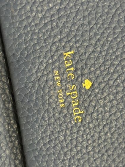 หนังแท้ หญิง ฟ้า กระเป๋า Kate spade มือสอง สภาพใหม่ มาก