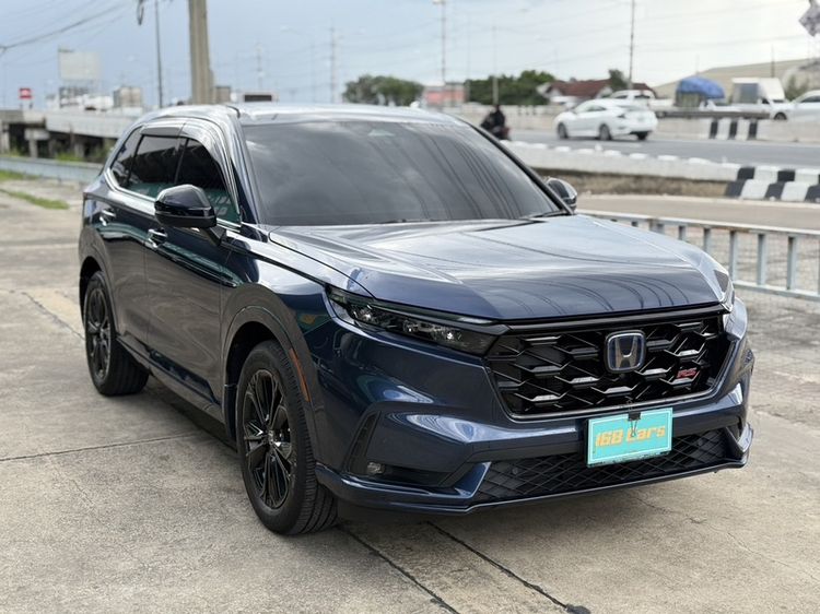 รถ Honda CR-V 2.0 eHEV RS 4WD สี น้ำเงิน