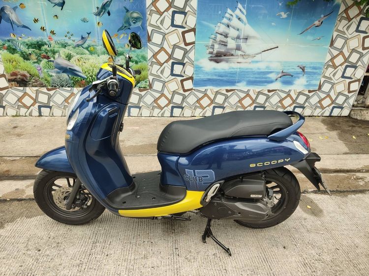 🛵ยังไงก็ขาย SCOOPY-i ปี 64 เครื่องดี สีสวย สตาร์ทมือ กุญแจรีโมท เล่มชุดโอนครบ+เปลี่ยนถ่ายน้ำมันเครื่องฟรี ส่งฟรี30 ก.ม รูปที่ 2