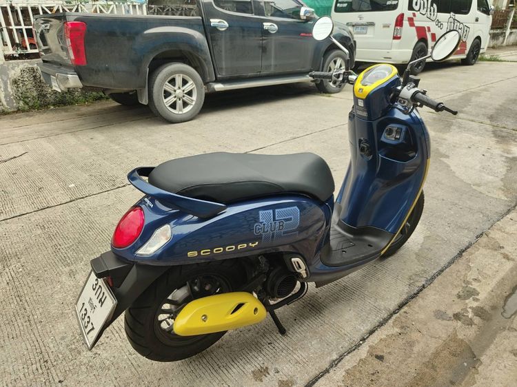 🛵ยังไงก็ขาย SCOOPY-i ปี 64 เครื่องดี สีสวย สตาร์ทมือ กุญแจรีโมท เล่มชุดโอนครบ+เปลี่ยนถ่ายน้ำมันเครื่องฟรี ส่งฟรี30 ก.ม รูปที่ 8