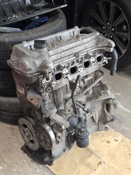 ขายเครื่อง 1nz 1500 cc ท่อนตรง ถอดจากรถ Yaris ผมเอง