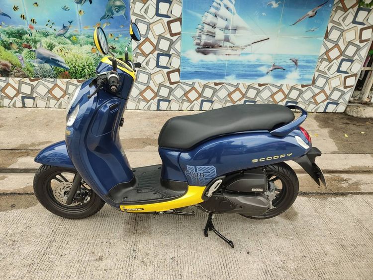 🛵ยังไงก็ขาย SCOOPY-i ปี 64 เครื่องดี สีสวย สตาร์ทมือ กุญแจรีโมท เล่มชุดโอนครบ+เปลี่ยนถ่ายน้ำมันเครื่องฟรี ส่งฟรี30 ก.ม รูปที่ 2