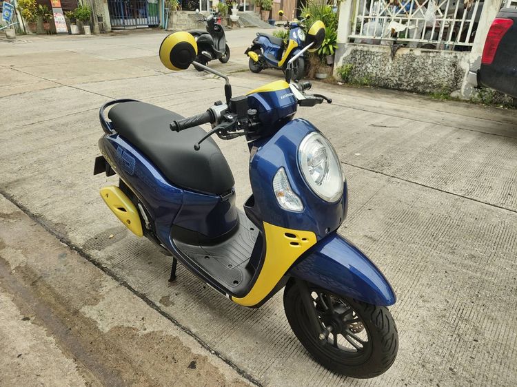 🛵ยังไงก็ขาย SCOOPY-i ปี 64 เครื่องดี สีสวย สตาร์ทมือ กุญแจรีโมท เล่มชุดโอนครบ+เปลี่ยนถ่ายน้ำมันเครื่องฟรี ส่งฟรี30 ก.ม รูปที่ 5