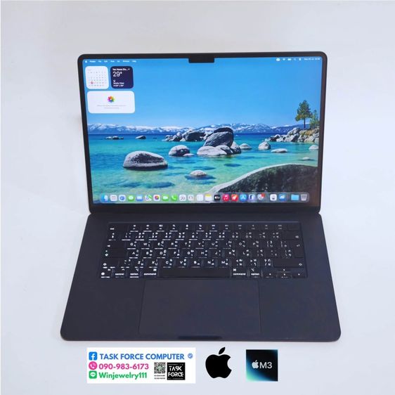 MacBook Air M3/8GB/256GB SSD/15  (Midnight)