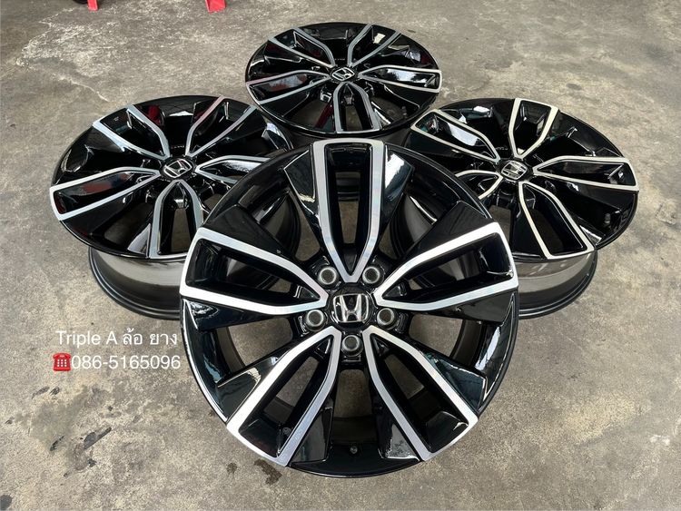 อื่นๆ อะลูมิเนียมอัลลอย 18" ✨ล้อแม็กป้ายแดง✨Honda HRV RS 2026 รุ่นใหม่ล่าสุด ขอบ 18 ดำหน้าเงา💖ใหม่กริ๊บ💖