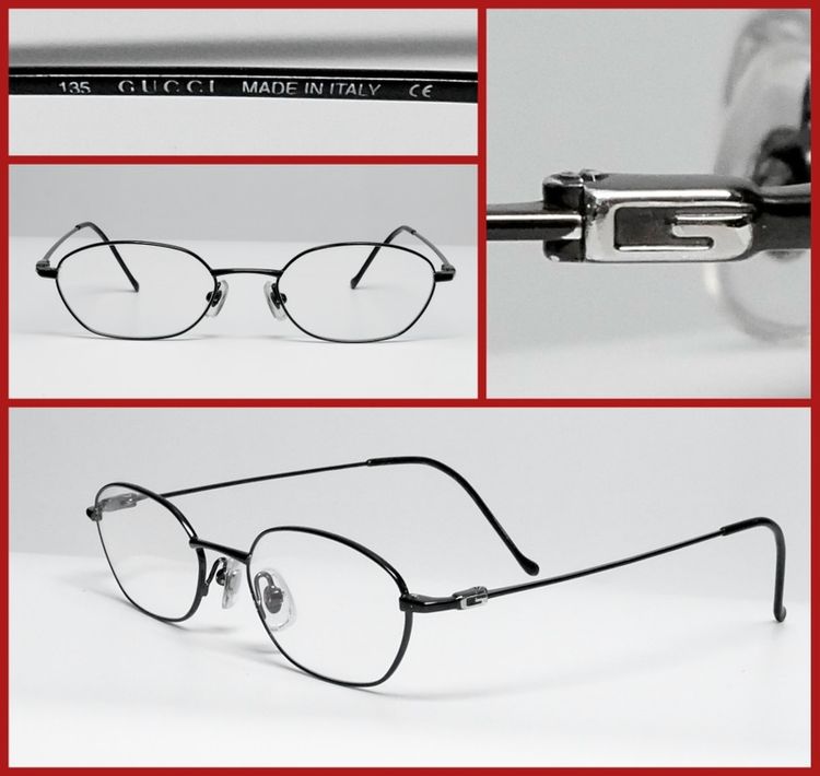 🔴กรอบแว่น GUCCI ของแท้ MADE IN ITALY
