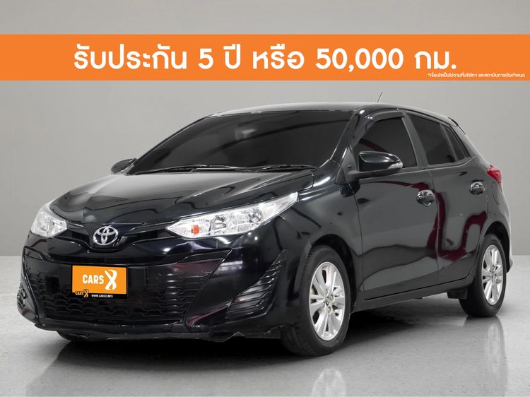Toyota Yaris 2018 1.2 E Sedan เบนซิน ไม่ติดแก๊ส เกียร์อัตโนมัติ ดำ