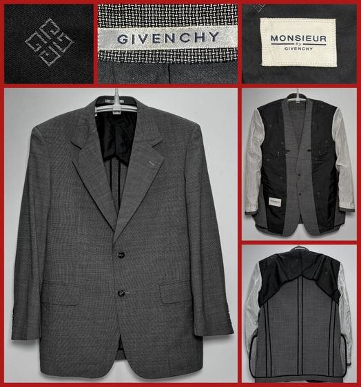 🔴เสื้อสูท GIVENCHY ของแท้ แบรนด์เนมหรูราคาแพงฝรั่งเศส