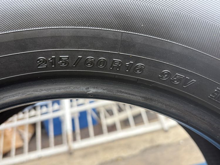 ยางมือสอง Yokohama 215-60r16 มี 4เส้น ปีผลิต 22 รูปที่ 6