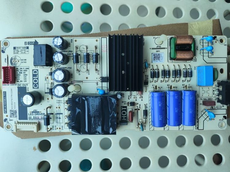 Power Board TCL 55P635 แท้ PW.A100W2.771 / 30102-000016 ใช้งานปกติ Power Board Fully Working
