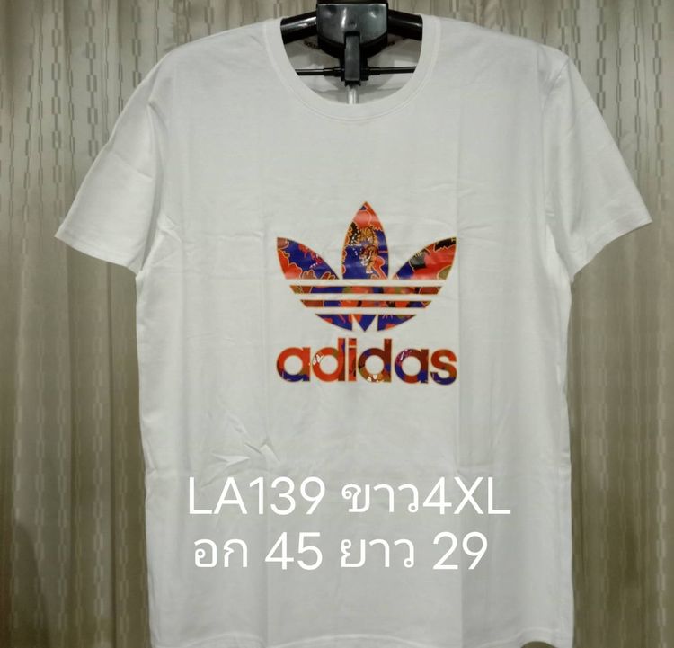  ADIDAS, GAP  ราคา 230 บาท ส่งฟรี เก็บปลายทางไม่บวกเพิ่ม เสื้อยืดมือ 1 งานนำเข้า รูปที่ 4