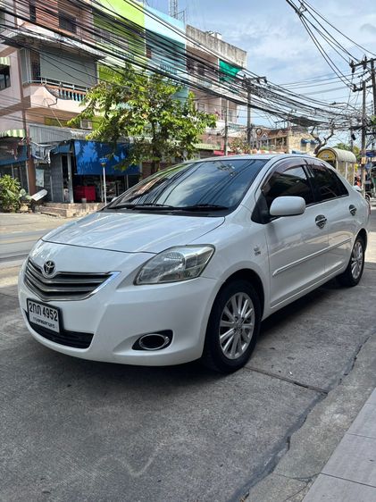 Toyota Vios 2012 1.5 E Sedan เบนซิน LPG เกียร์อัตโนมัติ ขาว รูปที่ 4