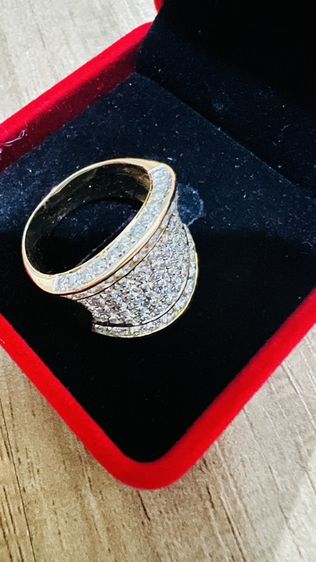 แหวนเพชร ทอง14k. หนัก7.2กรัม รูปที่ 8