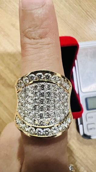 แหวนเพชร ทอง14k. หนัก7.2กรัม รูปที่ 10