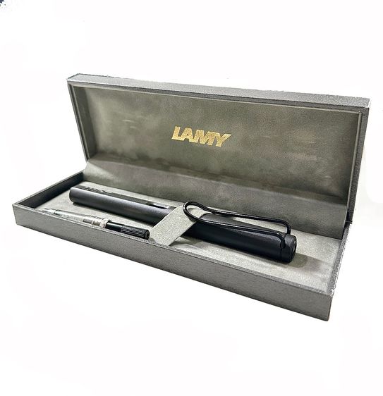 ปากกาหมึกซึม LAMY Safari W.GERMANY สีดำชาร์โคล Umbra สภาพสวย ครบกล่องปั๊มทองตรงรุ่น 🇩🇪