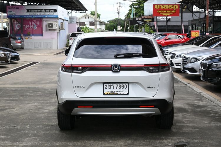 Honda HR-V 2022 1.5 EL e:HEV Utility-car ไฮบริด ไม่ติดแก๊ส เกียร์อัตโนมัติ ขาว รูปที่ 3