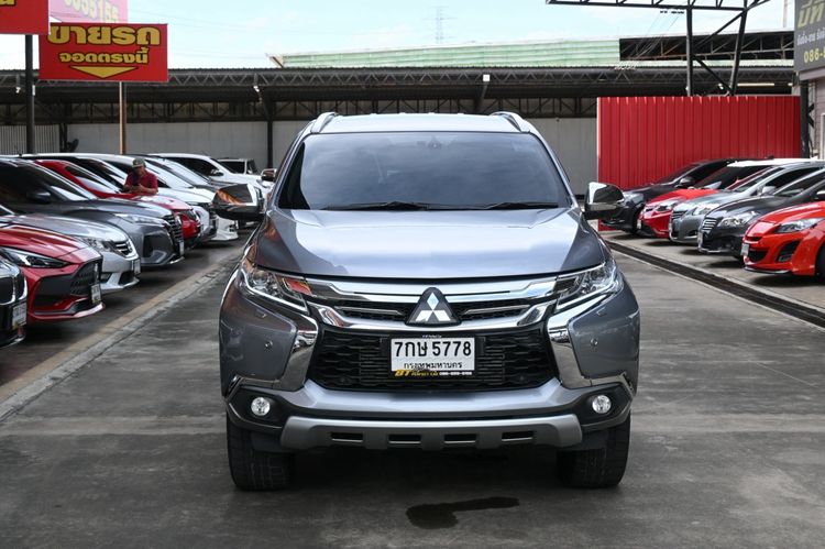 Mitsubishi Pajero Sport 2018 2.4 GT Premium Elite Edition 2WD Utility-car ดีเซล ไม่ติดแก๊ส เกียร์อัตโนมัติ เทา รูปที่ 2