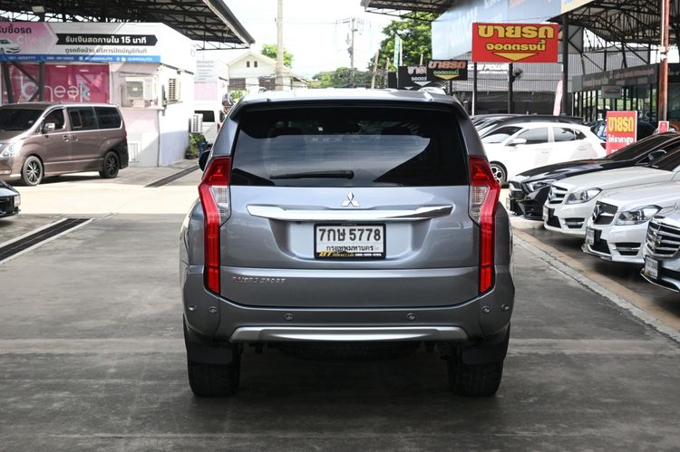 Mitsubishi Pajero Sport 2018 2.4 GT Premium Elite Edition 2WD Utility-car ดีเซล ไม่ติดแก๊ส เกียร์อัตโนมัติ เทา รูปที่ 3