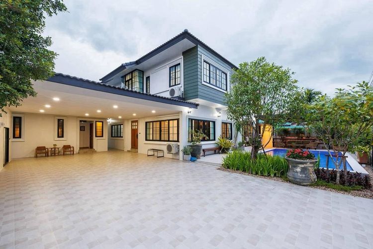 อื่นๆ ตกแต่งครบ สร้างเสร็จก่อน 2010 🏡 พูลวิลล่าโมเดิร์นให้เช่า ทำเลแม่เหียะ เชียงใหม่
