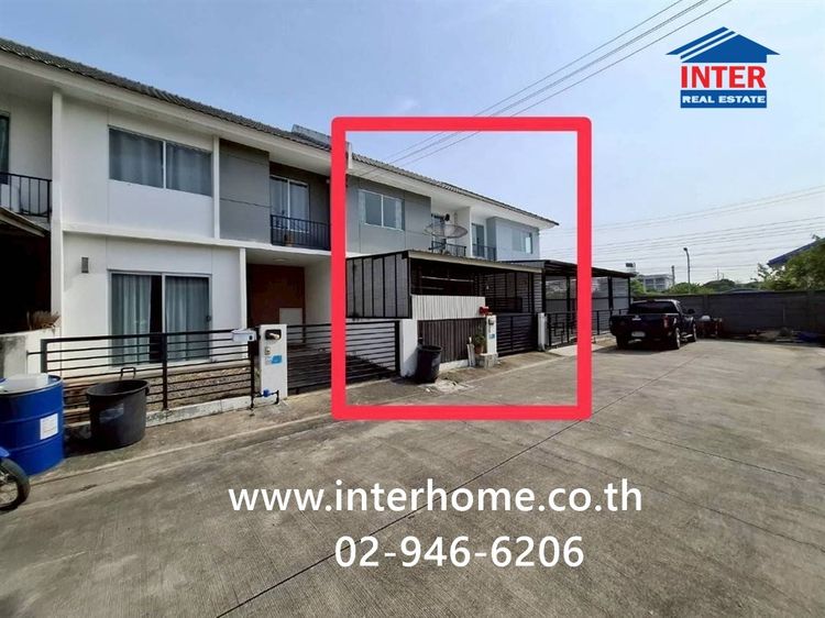 ทาวน์เฮ้าส์ 2 ชั้น 17.8 ตร.ว. หมู่บ้านพฤกษา113 กรุงเทพฯ-ปทุมธานี ใกล้วัดหนองปรง ซอยวัดหนองปรง ถนนกรุงเทพ-ปทุมธานี ถนนราชพฤกษ์ เมืองปทุมธานี  รูปที่ 3