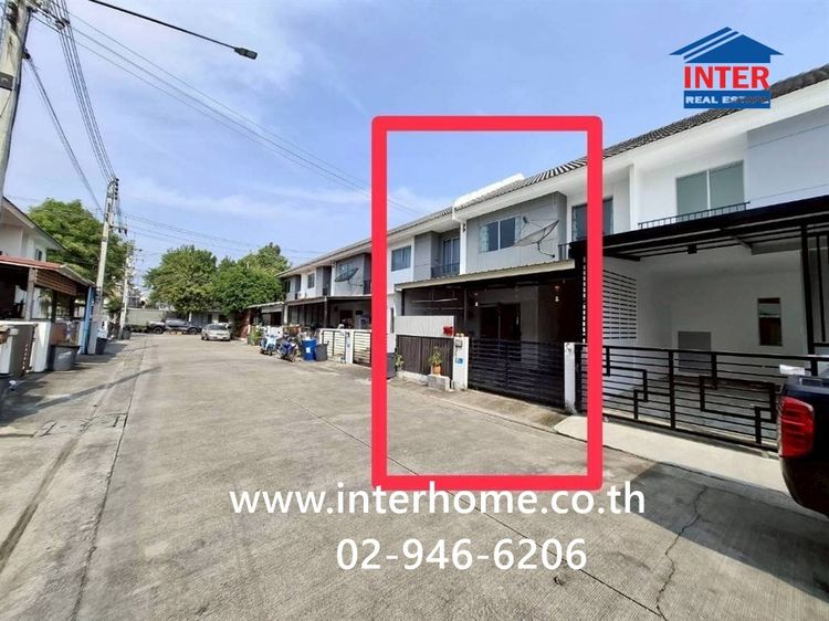 ทาวน์เฮ้าส์ 2 ชั้น 17.8 ตร.ว. หมู่บ้านพฤกษา113 กรุงเทพฯ-ปทุมธานี ใกล้วัดหนองปรง ซอยวัดหนองปรง ถนนกรุงเทพ-ปทุมธานี ถนนราชพฤกษ์ เมืองปทุมธานี  รูปที่ 2