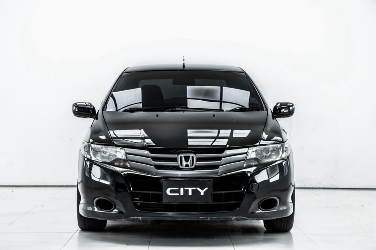 Honda City 2011 1.5 S Sedan เบนซิน ไม่ติดแก๊ส เกียร์ธรรมดา ดำ รูปที่ 4