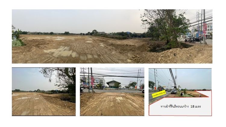ขายที่ดินเปล่าถมแล้ว 14 ไร่ 301 ตร.ว. ซอยวัดลาดปลาดุก บางบัวทอง ทำเลดี เหมาะสำหรับการลงทุน ทำหมู่บ้านจัดสรร โกดัง และอื่นๆ 