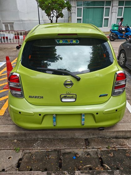 Nissan March 2012 1.2 VL Sedan เบนซิน ไม่ติดแก๊ส เกียร์อัตโนมัติ เขียว รูปที่ 3