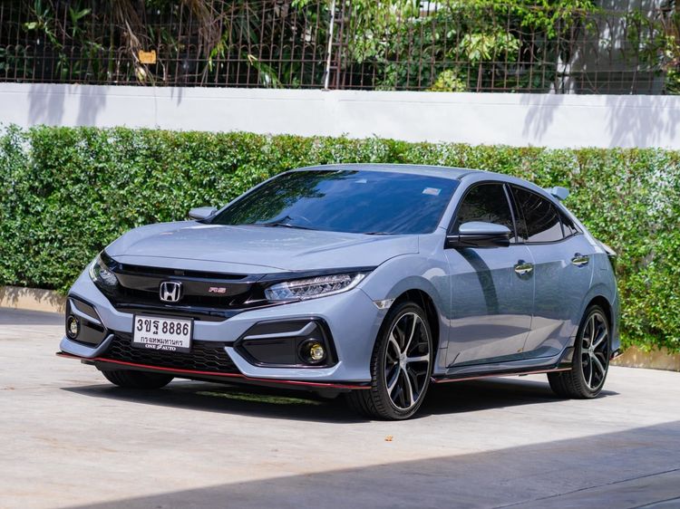 Honda Civic 2022 1.5 Turbo RS Sedan เบนซิน ไม่ติดแก๊ส เกียร์อัตโนมัติ เทา รูปที่ 3