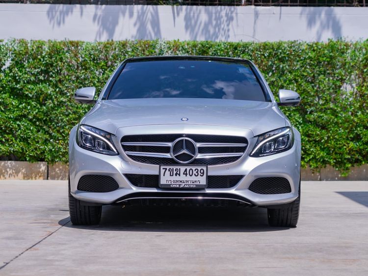 Mercedes-Benz C-Class 2016 C350 Sedan ไฮบริด ไม่ติดแก๊ส เกียร์อัตโนมัติ เทา รูปที่ 2