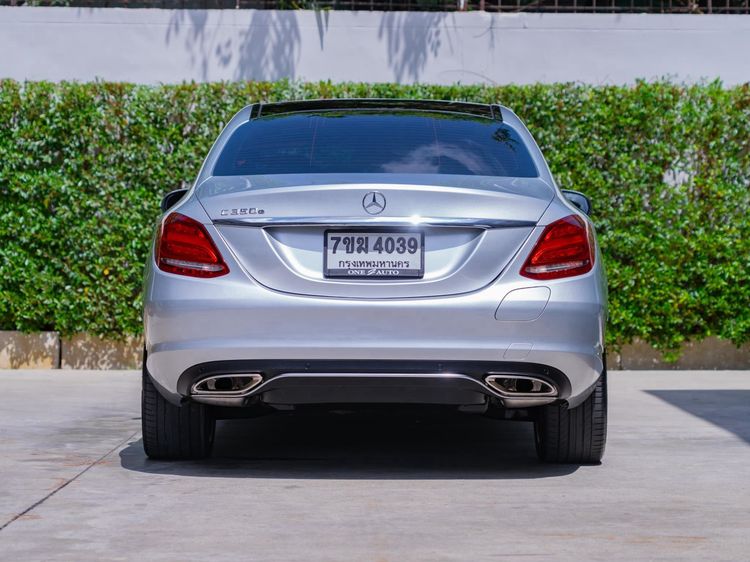 Mercedes-Benz C-Class 2016 C350 Sedan ไฮบริด ไม่ติดแก๊ส เกียร์อัตโนมัติ เทา รูปที่ 4