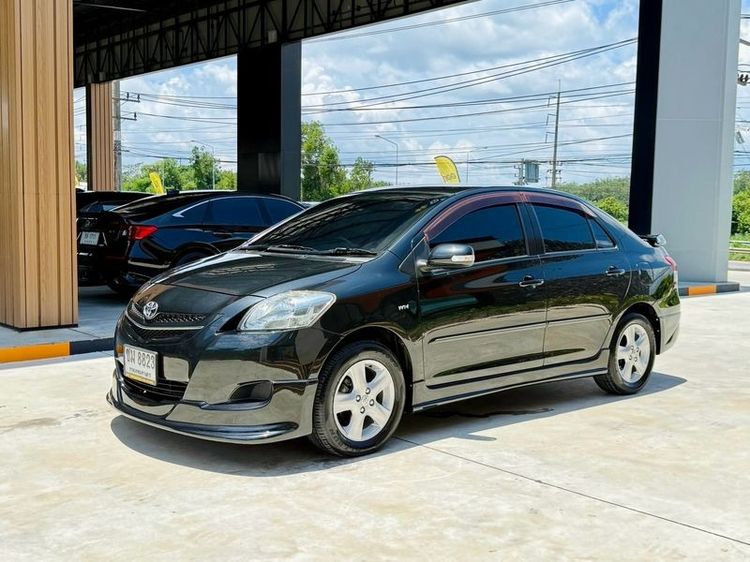 Toyota Vios 2007 1.5 E Sedan เบนซิน ไม่ติดแก๊ส เกียร์อัตโนมัติ ดำ รูปที่ 3