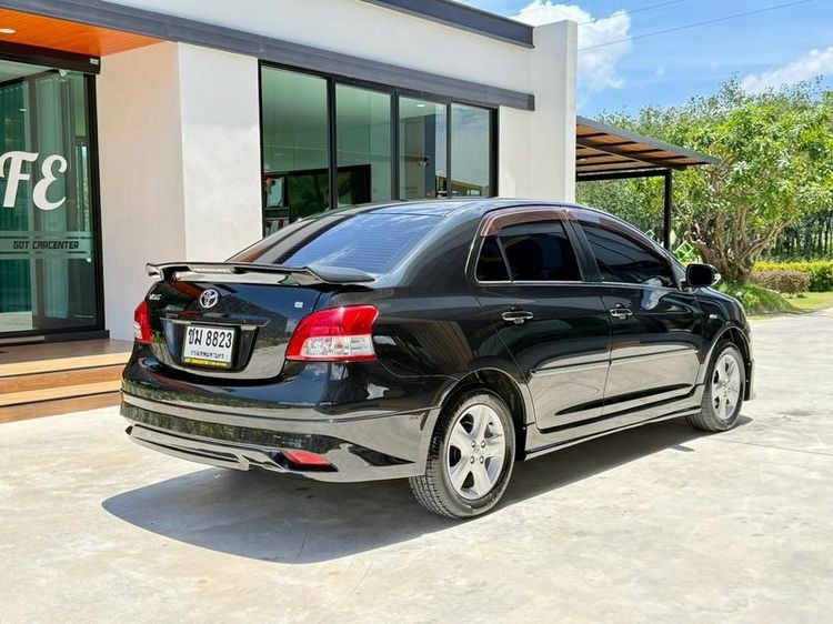 Toyota Vios 2007 1.5 E Sedan เบนซิน ไม่ติดแก๊ส เกียร์อัตโนมัติ ดำ รูปที่ 4