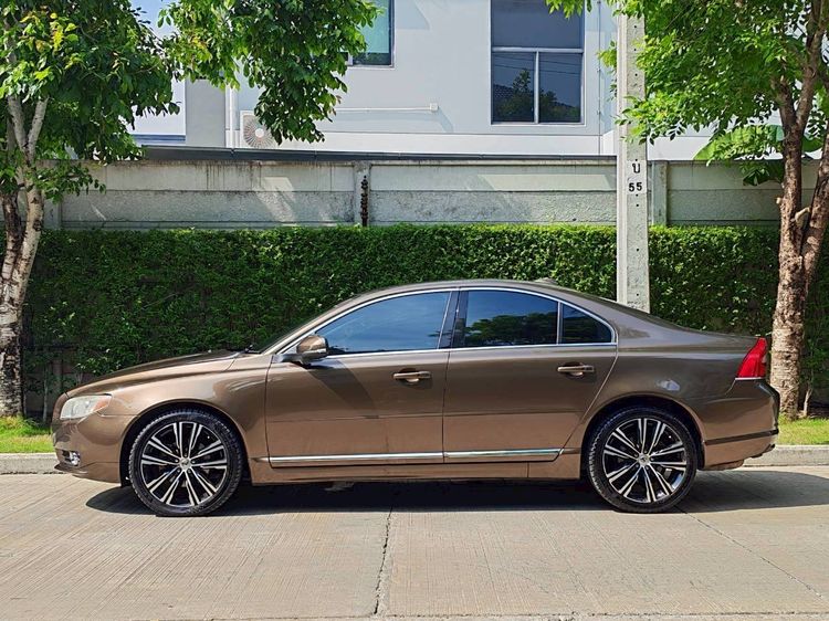 Volvo S80 2013 2.0 D4 Sedan ดีเซล ไม่ติดแก๊ส เกียร์อัตโนมัติ น้ำตาล รูปที่ 4