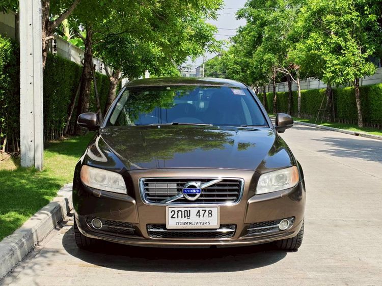 Volvo S80 2013 2.0 D4 Sedan ดีเซล ไม่ติดแก๊ส เกียร์อัตโนมัติ น้ำตาล รูปที่ 2
