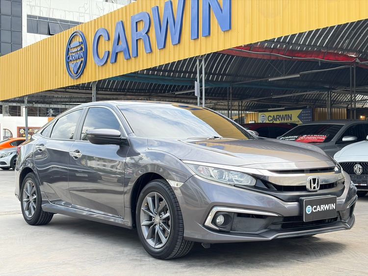 Honda Civic 2020 1.8 EL i-VTEC Sedan เบนซิน ไม่ติดแก๊ส เกียร์อัตโนมัติ เทา รูปที่ 3