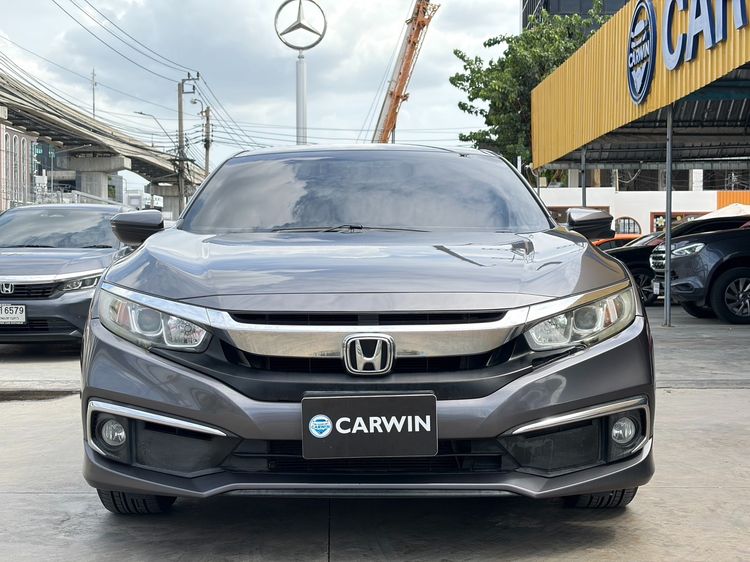 Honda Civic 2020 1.8 EL i-VTEC Sedan เบนซิน ไม่ติดแก๊ส เกียร์อัตโนมัติ เทา รูปที่ 2