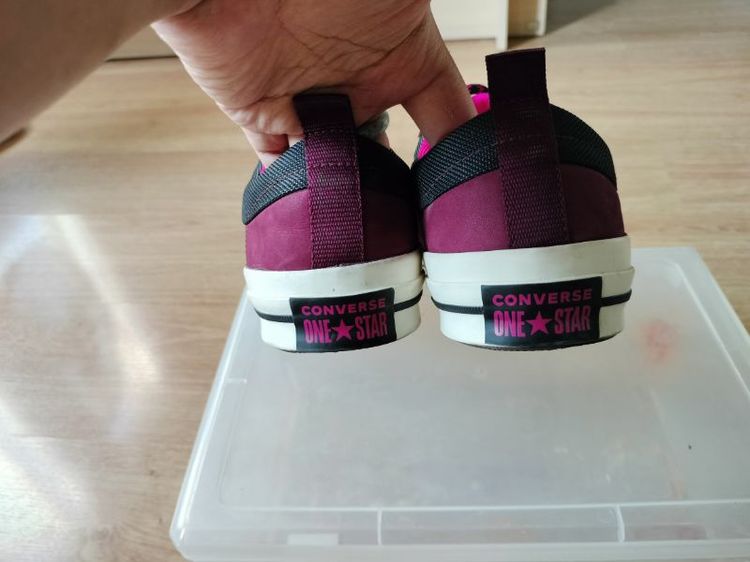 Converse One Star Ox สีเบอร์กันดี รูปที่ 2