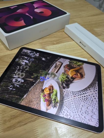 IPad Air 5 M1 256GB Cellular + Pencil 2 กล่องครบ เครื่องสวย