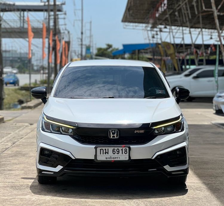Honda City 2021 1.0 SV Sedan เบนซิน เกียร์อัตโนมัติ ขาว รูปที่ 2