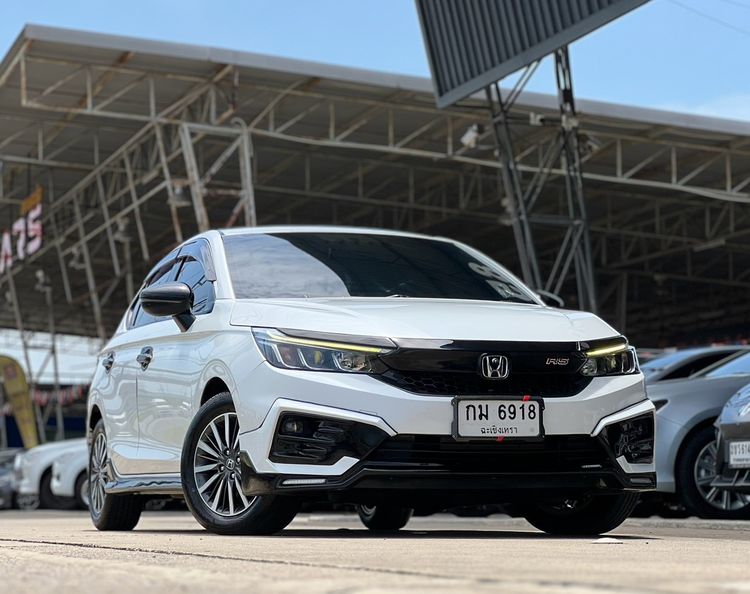 Honda City 2021 1.0 SV Sedan เบนซิน เกียร์อัตโนมัติ ขาว รูปที่ 3
