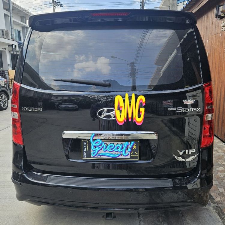 Hyundai H-1  2014 2.5 GRAND STAREX Van ดีเซล เกียร์อัตโนมัติ ดำ รูปที่ 3