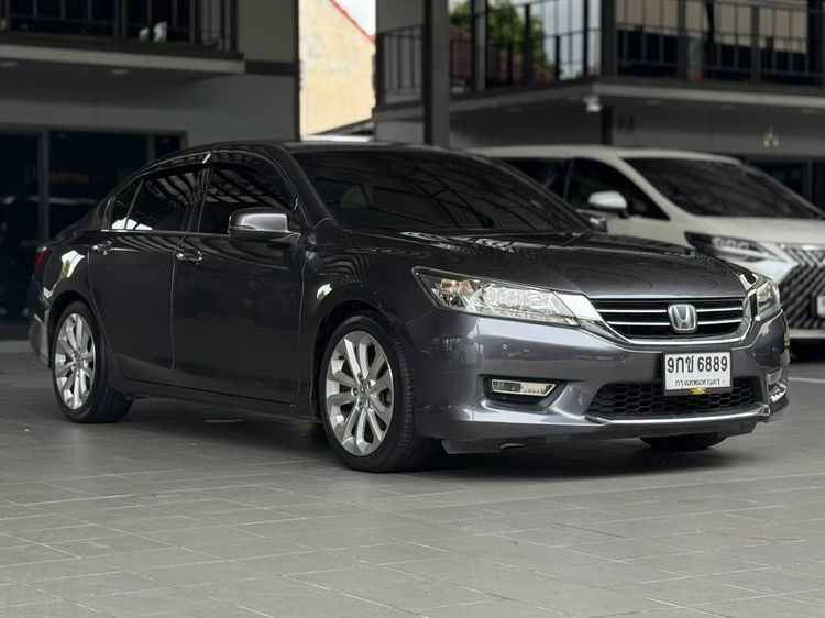 Honda Accord 2013 2.4 Tech Sedan เบนซิน เกียร์อัตโนมัติ เทา รูปที่ 3