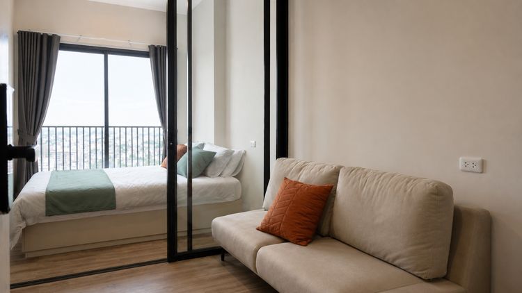 Sena Development ไม่อนุญาต ตกแต่งครบ เฟล็กซี่ เมกะ สเปซ บางนา1 ห้องนอน 27 sqm. พร้อมเข้าอยู่ ✨RentNex By SENA✨ รูปที่ 3