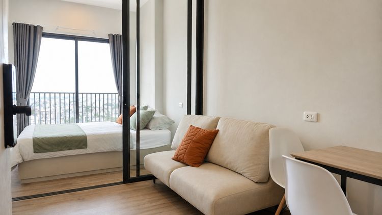 Sena Development ไม่อนุญาต ตกแต่งครบ เฟล็กซี่ เมกะ สเปซ บางนา1 ห้องนอน 27 sqm. พร้อมเข้าอยู่ ✨RentNex By SENA✨ รูปที่ 4