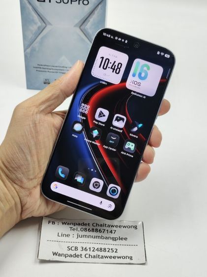 Infinix GT 50 Pro (12+256GB) Silver Glacier (5G) ประกันศูนย์ 18 ส.ค. 2027 รูปที่ 13